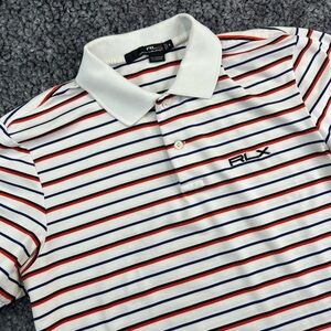 Polo Ralph Lauren RLX Golf Polo Men’s Medium Short Sleeve Shirt Striped
